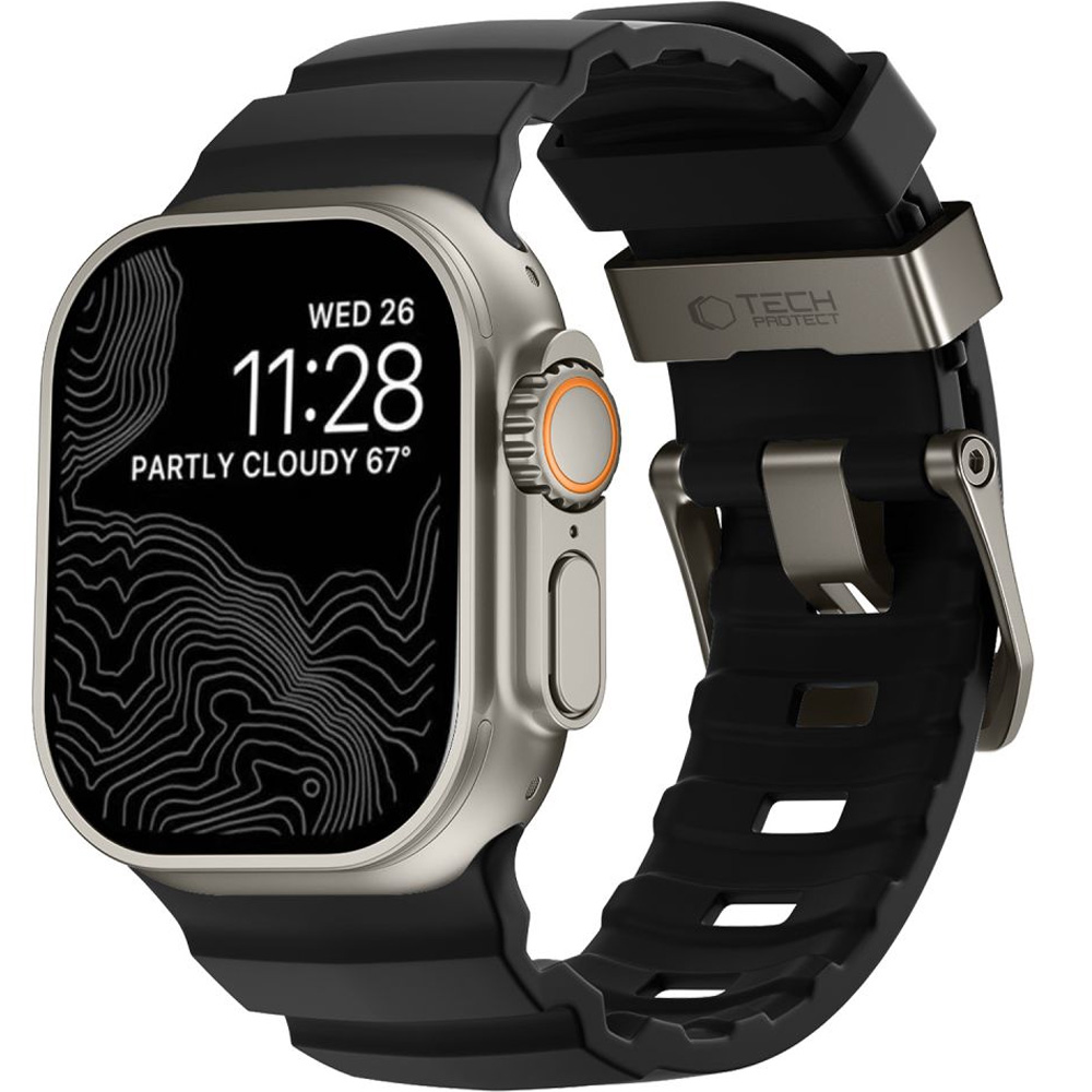 Pasek Tech-Protect Motion do Apple Watch 49/46/45/44 mm, czarny