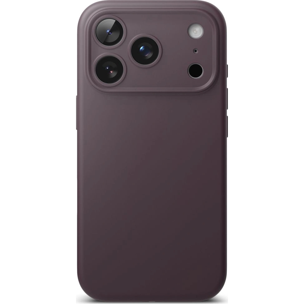Etui Ringke Silicone Magnetic do iPhone 18 Pro / 17 Pro, Deep Cherry (burgundowy)