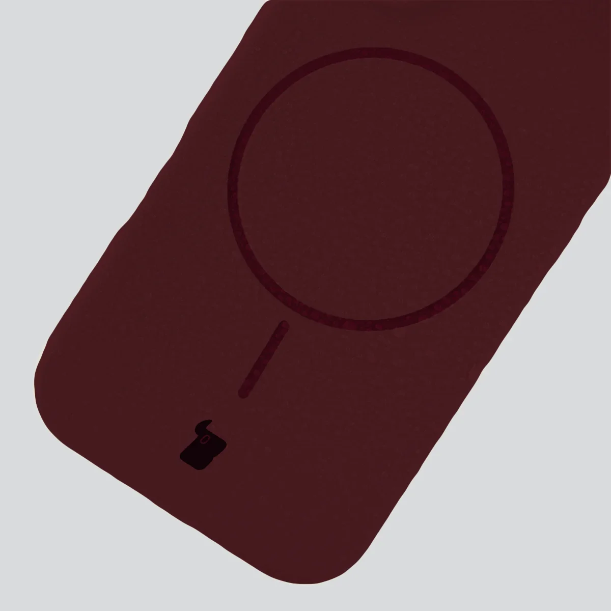 Zbliżenie na materiał Bizon Soft Case Magnetic do iPhone 18 Pro / 17 Pro
