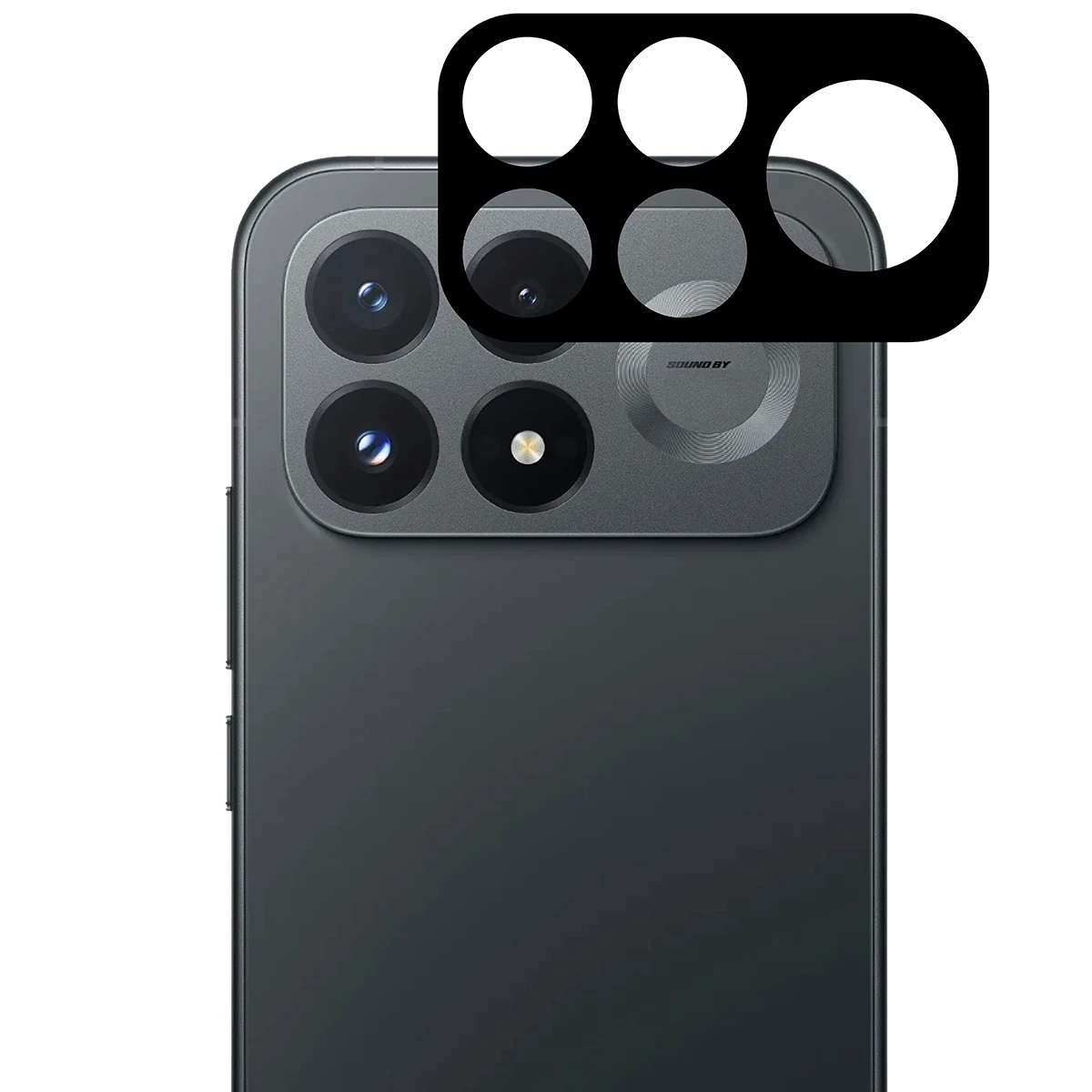 Szkło na aparat telefonu Bizon Glass Lens do Xiaomi POCO F9 Pro