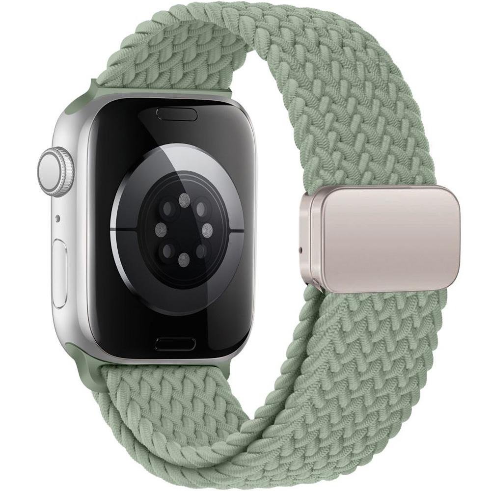 Pasek Tech-Protect Nylonmag do Apple Watch 42/41/40/38 mm, pistacjowy