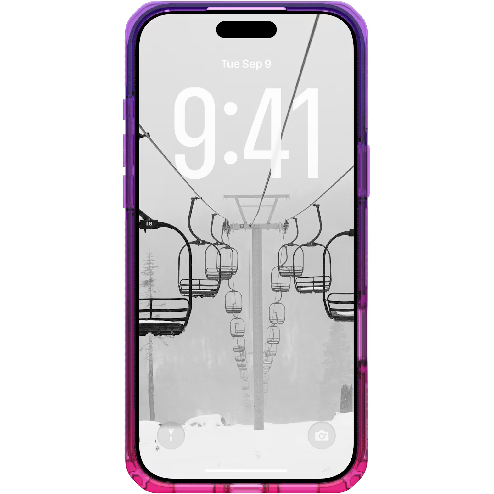 Etui pancerne Urban Armor Gear Plyo MagSafe do iPhone 18 Pro Max / 17 Pro Max, Purple/Pink Ombré (przydymione plecki z fioletowo-różowym gradientem i szarym MagSafe)