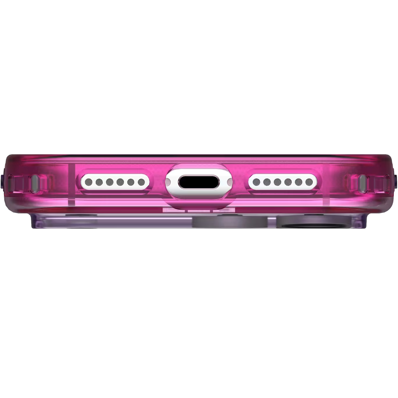 Etui pancerne Urban Armor Gear Plyo MagSafe do iPhone 18 Pro Max / 17 Pro Max, Purple/Pink Ombré (przydymione plecki z fioletowo-różowym gradientem i szarym MagSafe)