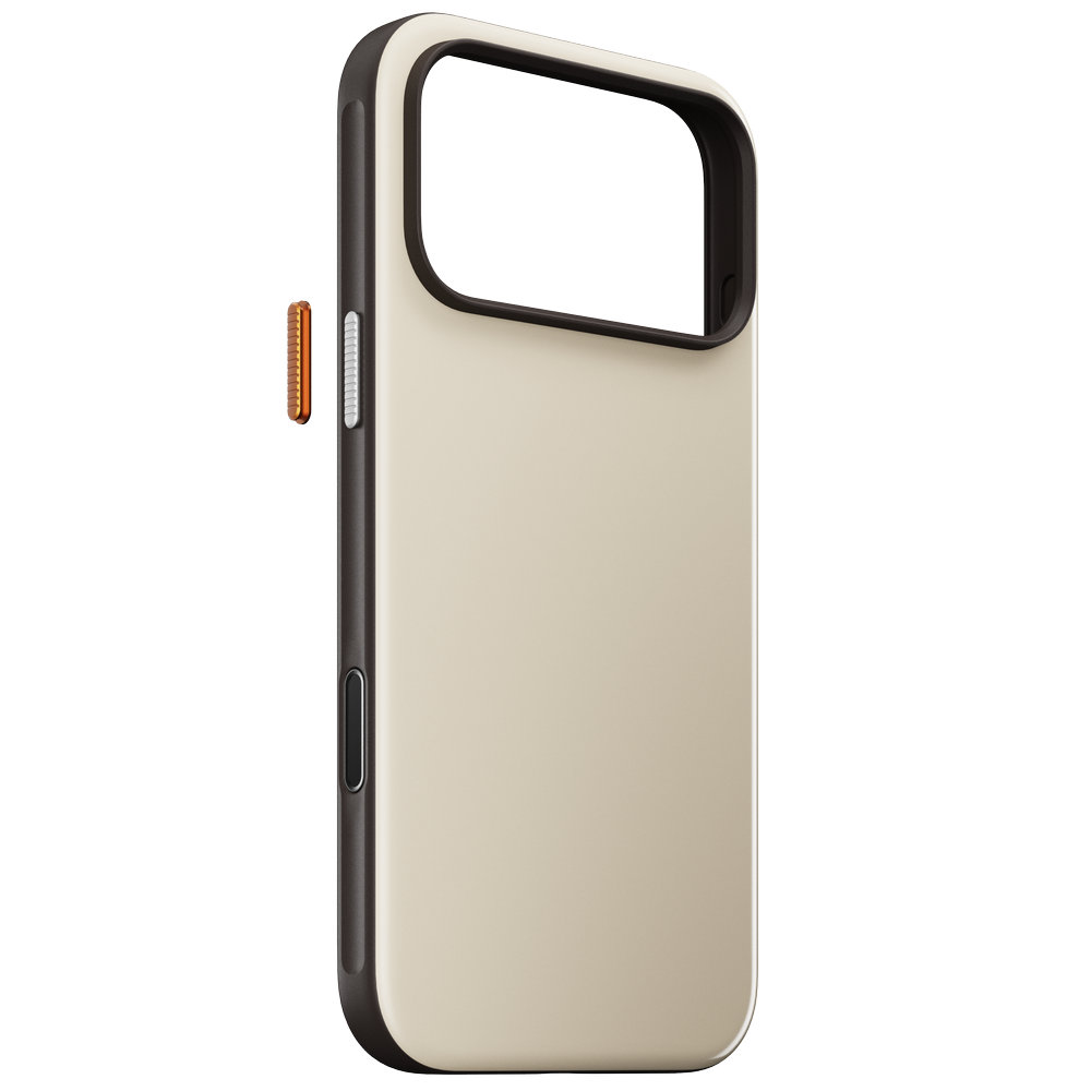 Nomad Sport Case, smukłe ochronne matowe magnetyczne wytrzymałe eleganckie, Driftwood (beżowo-czarny)