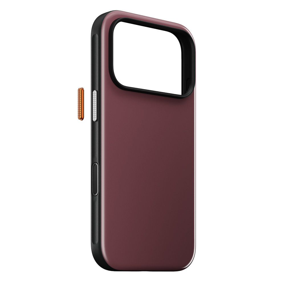 Nomad Sport Case, smukłe ochronne matowe magnetyczne wytrzymałe eleganckie, Rosewood (czerwono-czarny)