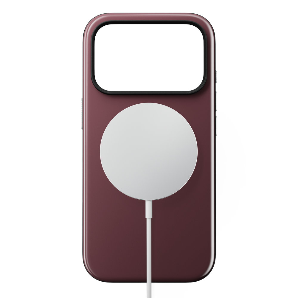Nomad Sport Case, smukłe ochronne matowe magnetyczne wytrzymałe eleganckie, Rosewood (czerwono-czarny)