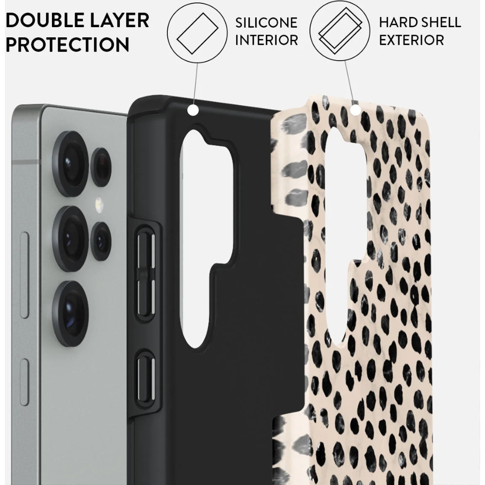 Ekskluzywne etui Burga Tough Magnetic do Galaxy S25 Ultra, Almond Latte