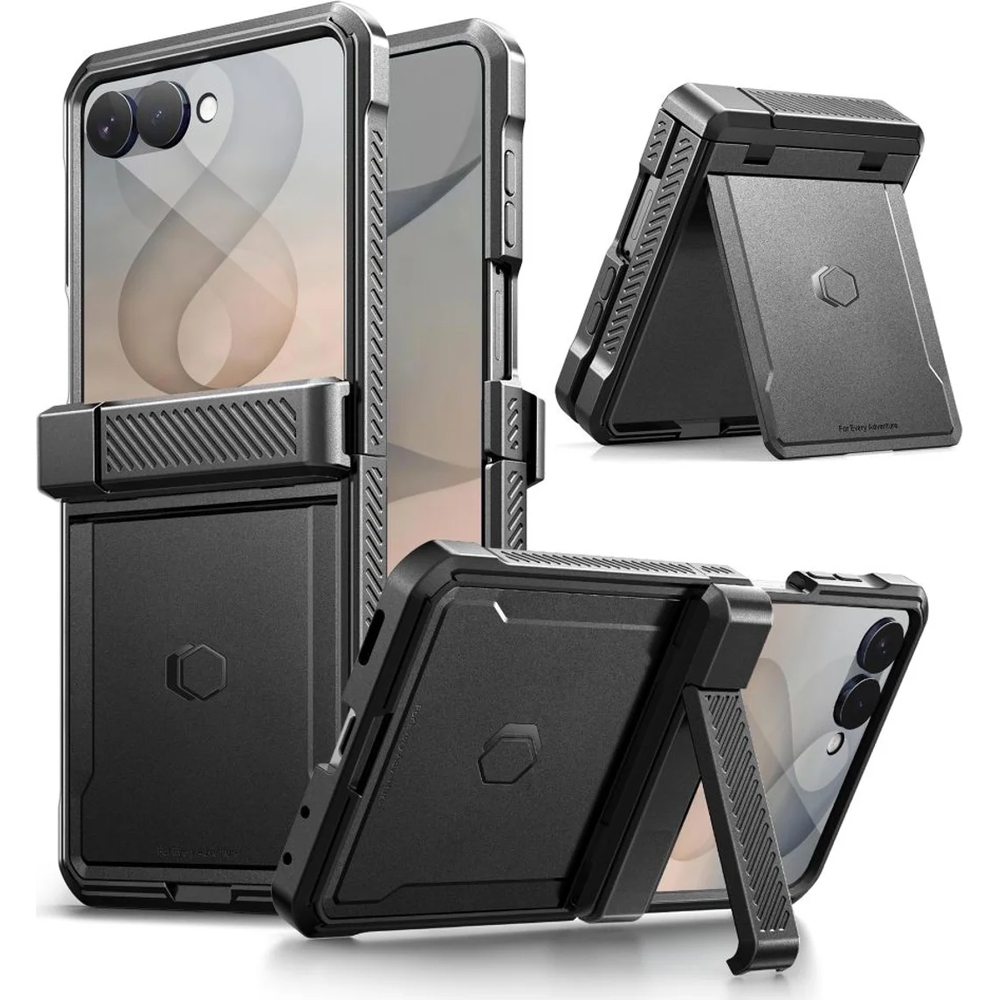 Tech-Protect Kevlar Pro z dwiema podstawkami do Galaxy Z Flip8