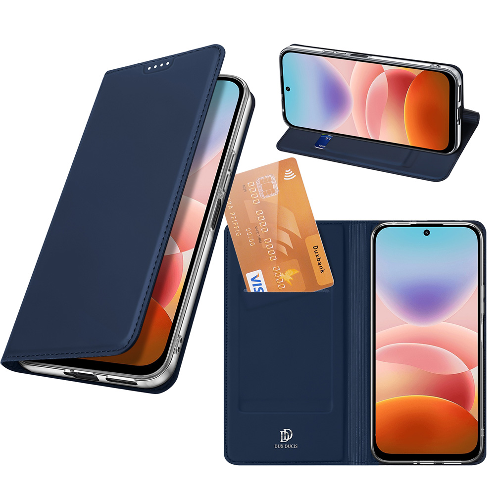 Etui z klapką Dux Ducis Skin Pro do Xiaomi Redmi 17 5G / 4G, Blue (granatowy)