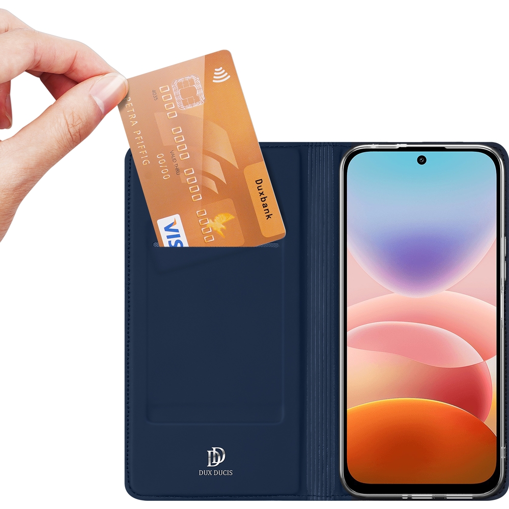 Etui z klapką Dux Ducis Skin Pro do Xiaomi Redmi 17 5G / 4G, Blue (granatowy)