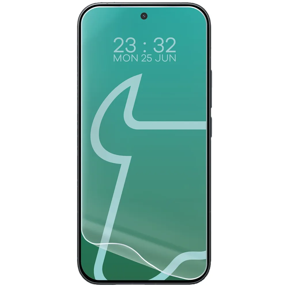 Folia hydrożelowa do Xiaomi POCO F9 Pro obok telefonu