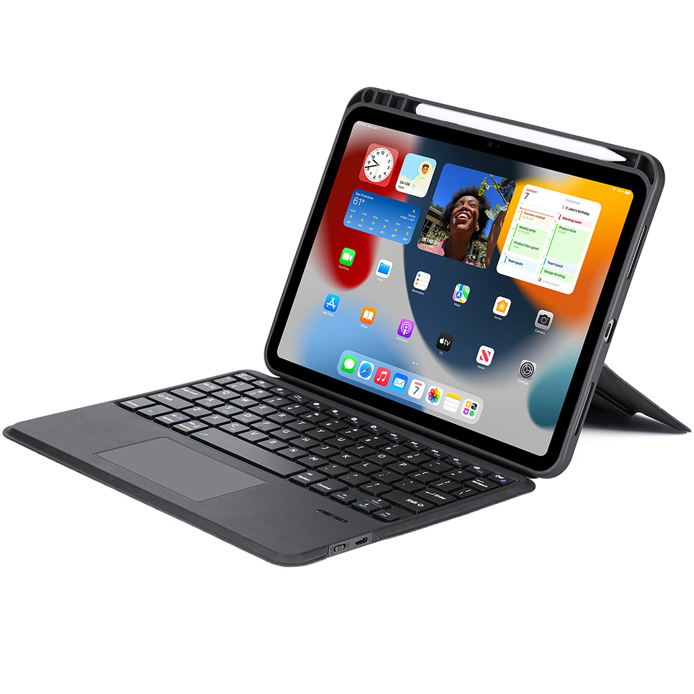 Dux Ducis DK Series z rozłożoną klawiaturą Bluetooth do Apple iPad 10.9 2022