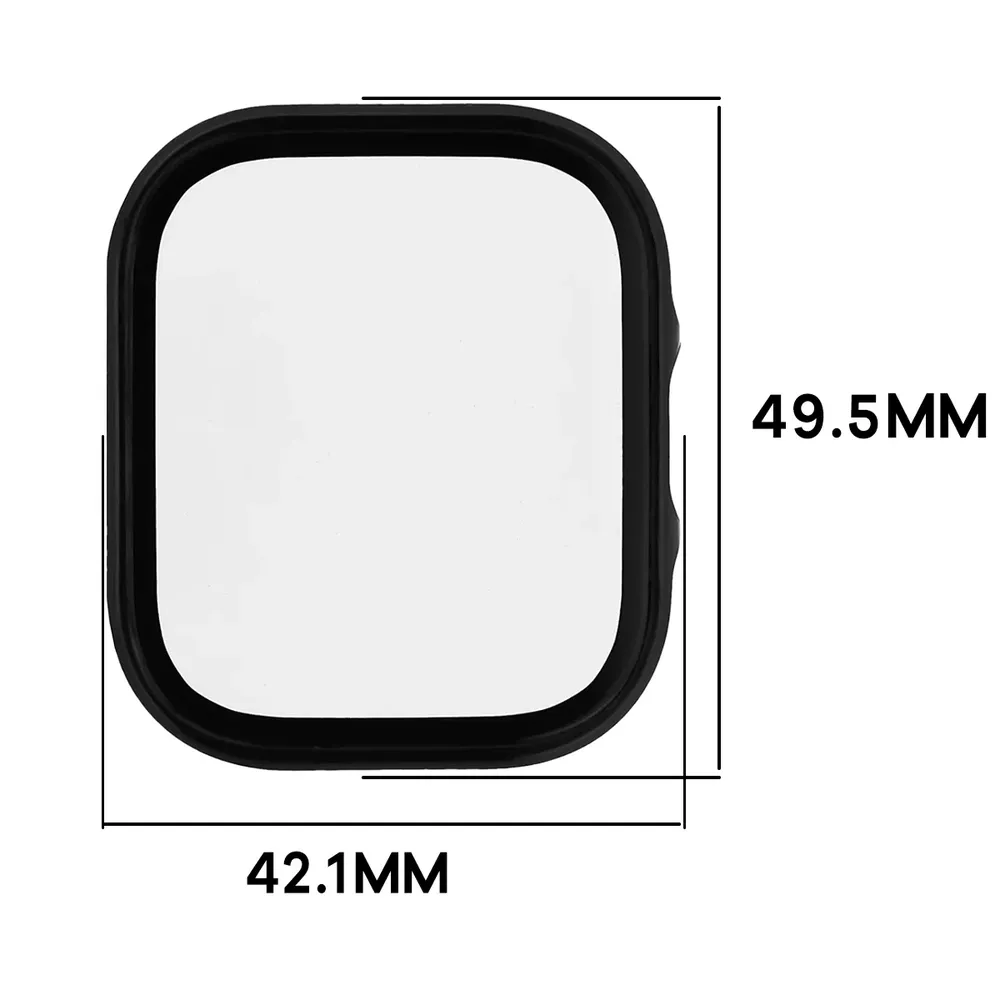 Wymiary etui Bizon Case Watch Adamo do Xiaomi Redmi Watch 6 Lite