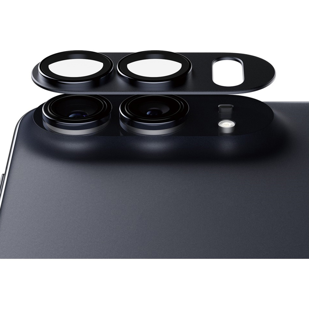 Szkło hartowane na aparat PanzerGlass Fender Camera Protector do iPhone Duo, Midnight (granatowy)
