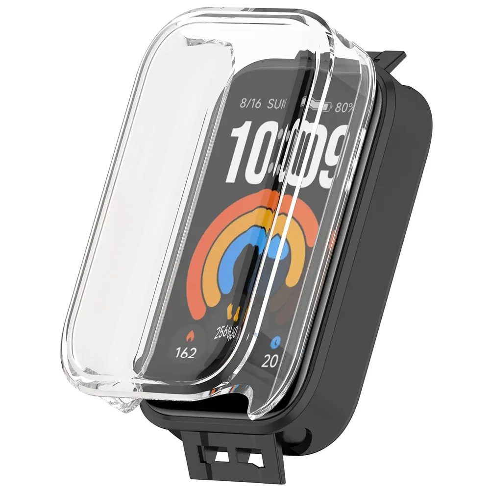 Plecki ze szkłem Bizon Case Watch Felipe dla Xiaomi Smart Band 11 Active