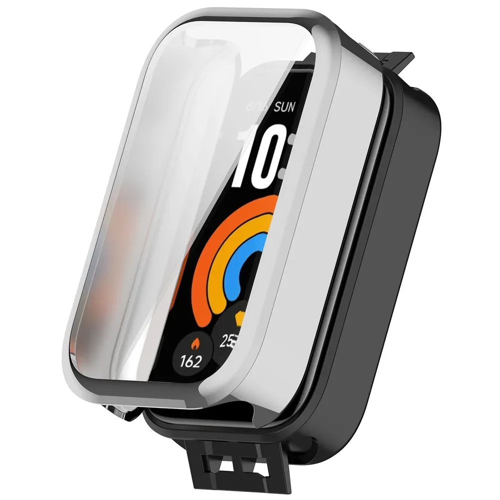 Plecki ze szkłem Bizon Case Watch Felipe dla Xiaomi Smart Band 11 Active
