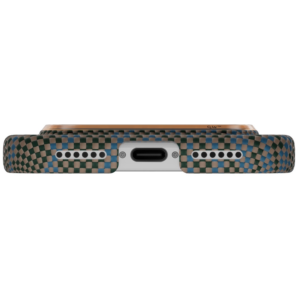 PITAKA Ultra-Slim Case, technologia wygoda wyczucie dotyku elegancki codzienny, Dive Green (brązowo-zielony ze wzorem)