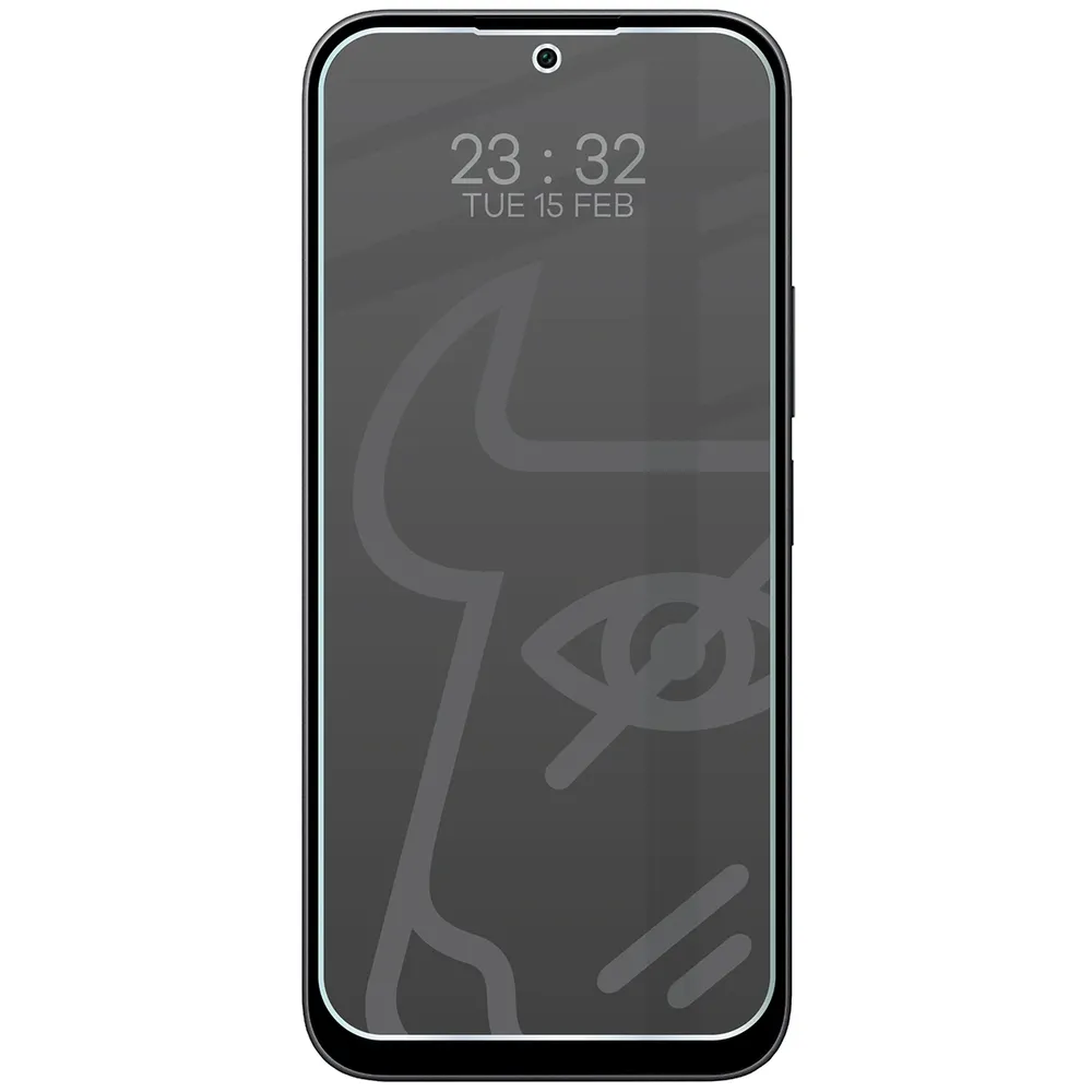Wizualizacja szkła Hybrid Shadow nałożonego na telefon Xiaomi Redmi 17 4G