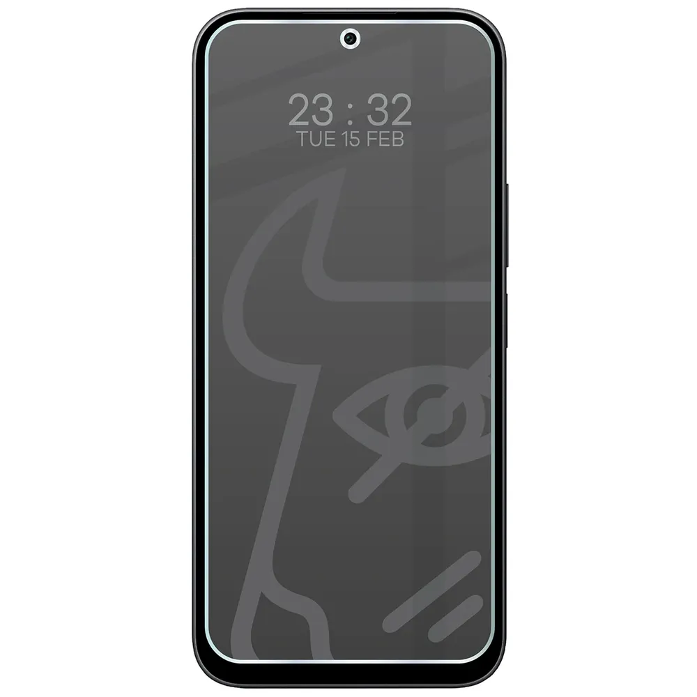 Wizualizacja szkła Hybrid Shadow nałożonego na telefon Xiaomi Redmi Note 17 5G / 4G