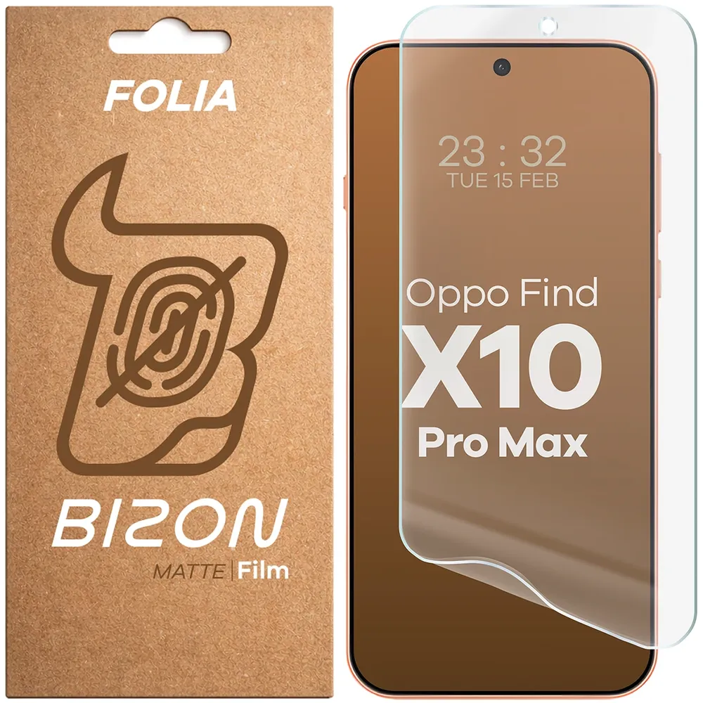 Folia matowa na ekran Bizon Film Matte do OPPO Find X10 Pro Max, 1 sztuka