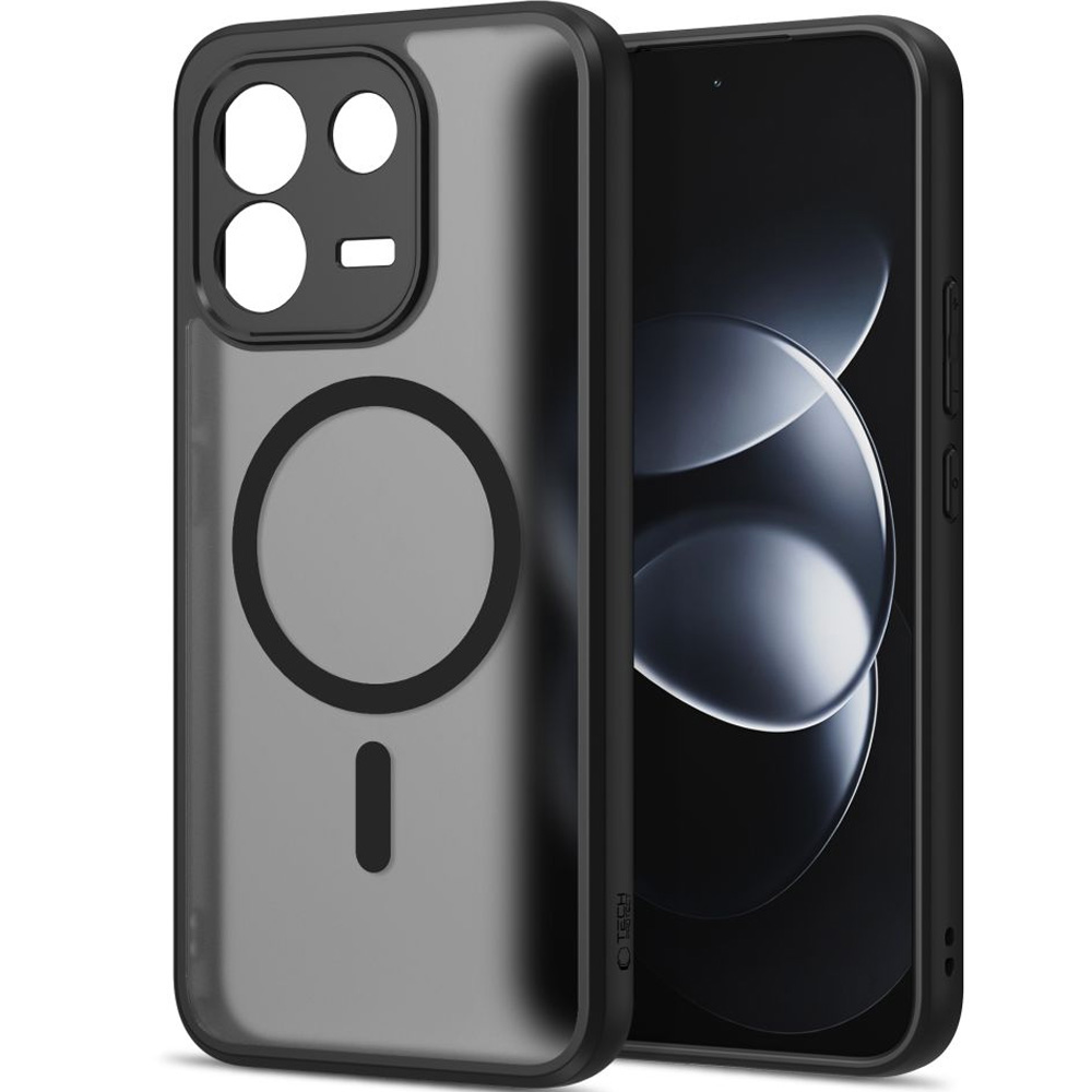 Etui Tech-Protect BasicMag do Xiaomi Redmi Note 17 Pro Max 5G do MagSafe, Matte Black (przydymiono-czarny)