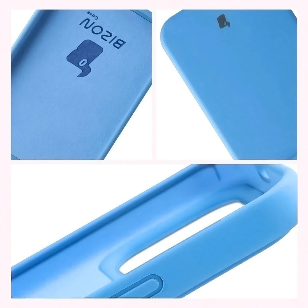 Konstrukcja etui Bizon Soft Case: zintegrowane osłony, podwyższone krawędzie i wyściółka z mikrofibry do Xiaomi POCO F9 Ultra