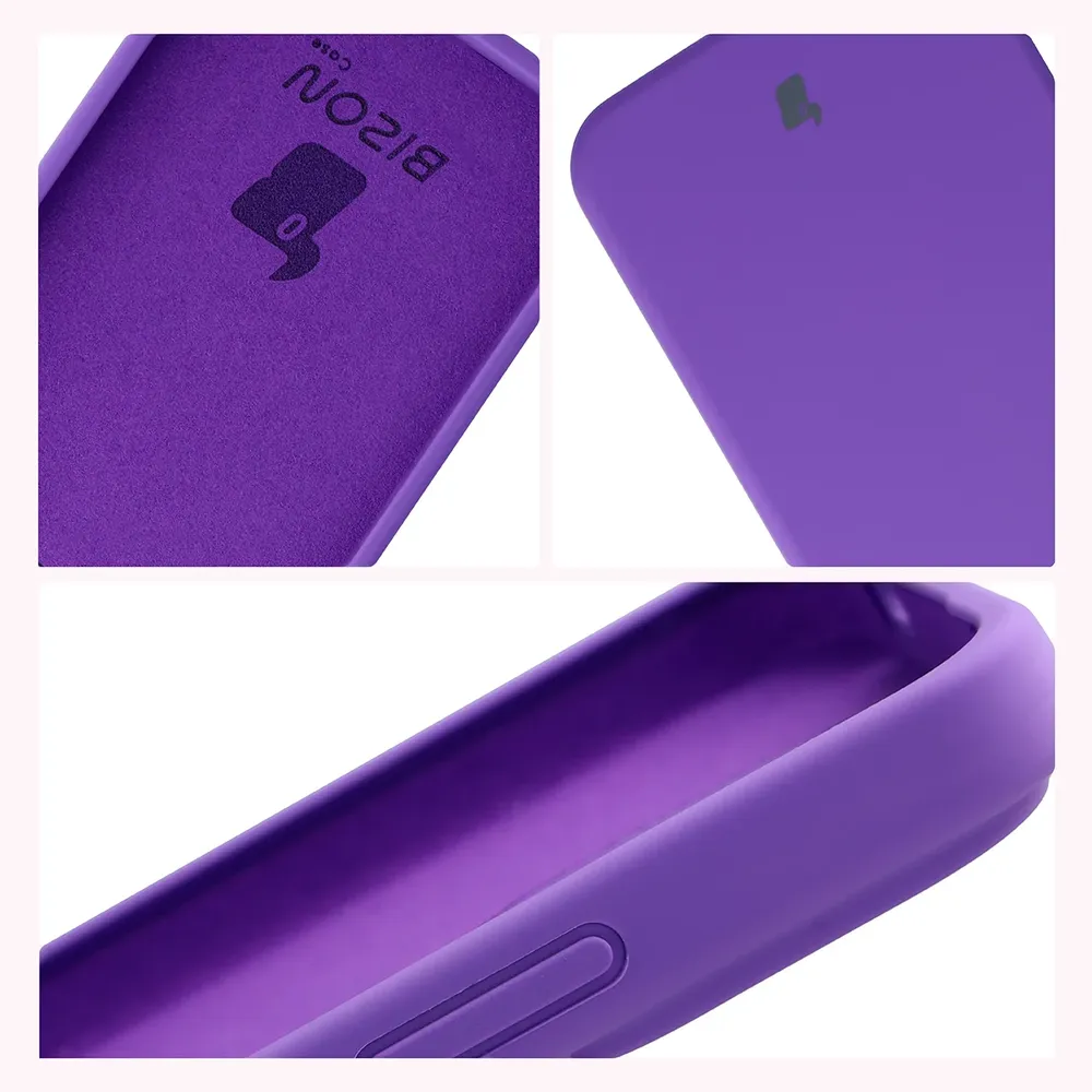 Konstrukcja etui Bizon Soft Case: zintegrowane osłony, podwyższone krawędzie i wyściółka z mikrofibry do Xiaomi Redmi Note 17 Pro 5G