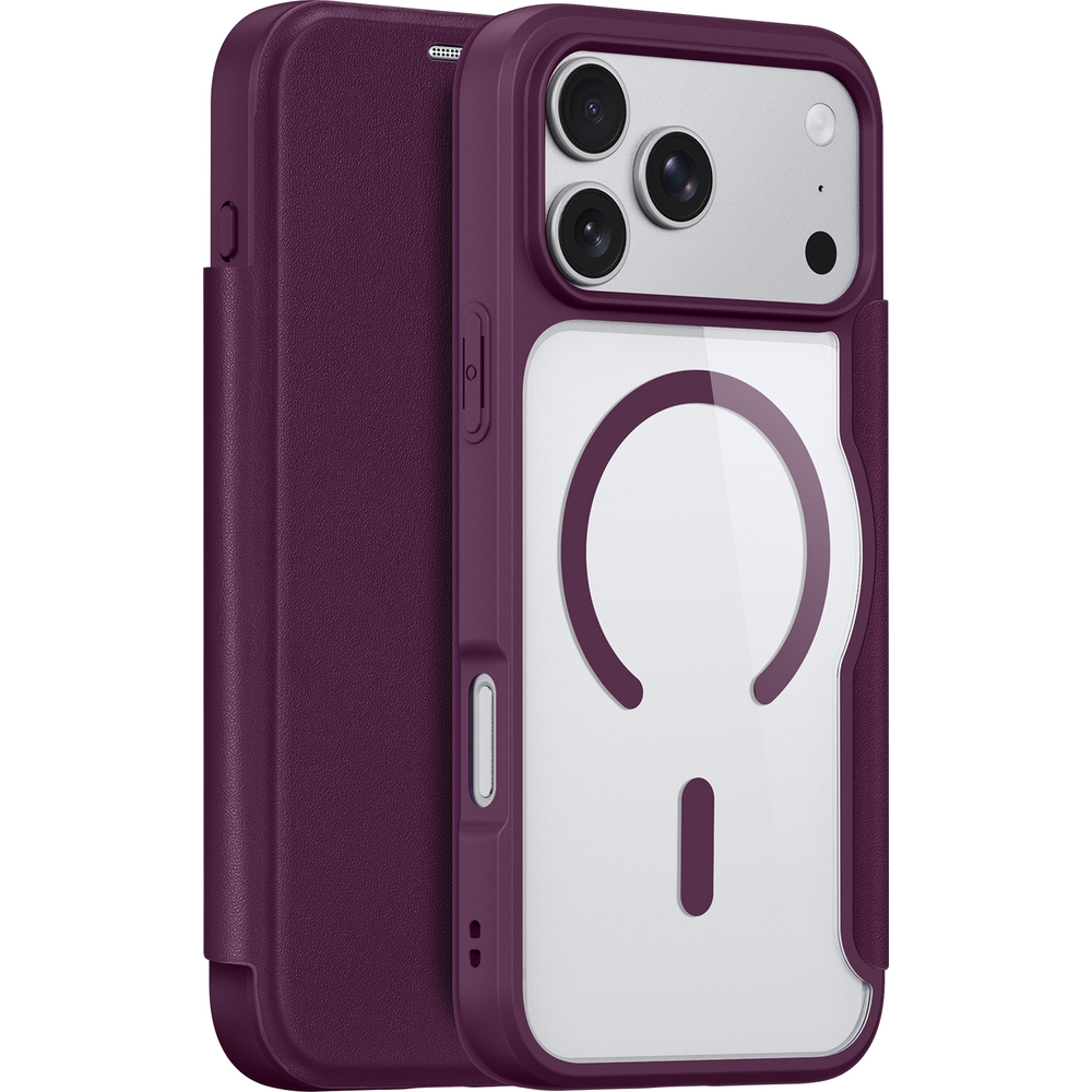 Etui Dux Ducis Skin X Pro Magnetic do iPhone 18 Pro Max / 17 Pro Max, Dark Cherry (burgundowy)