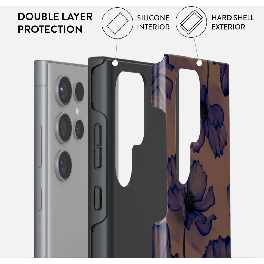 Ekskluzywne etui Burga Tough Magnetic do Galaxy S24 Ultra, Velvet Night