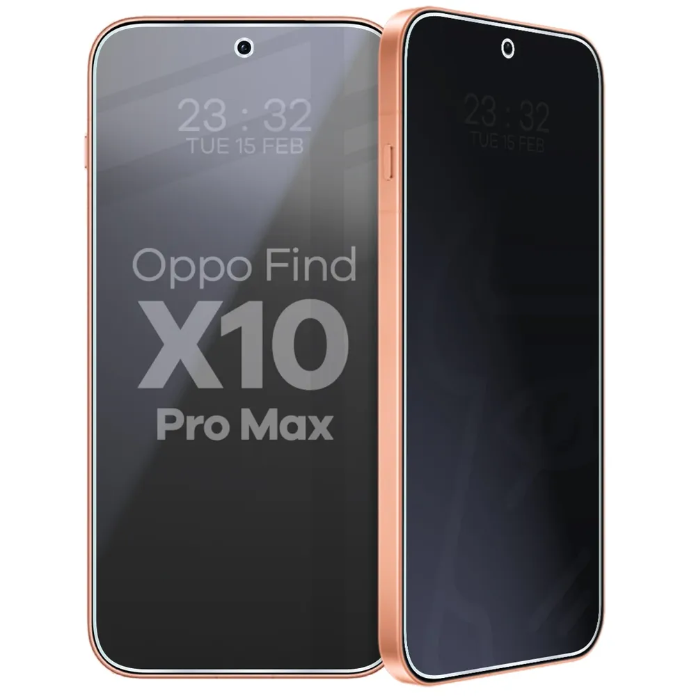 Szkło hybrydowe prywatyzujące Bizon Hybrid Shadow do OPPO Find X10 Pro Max