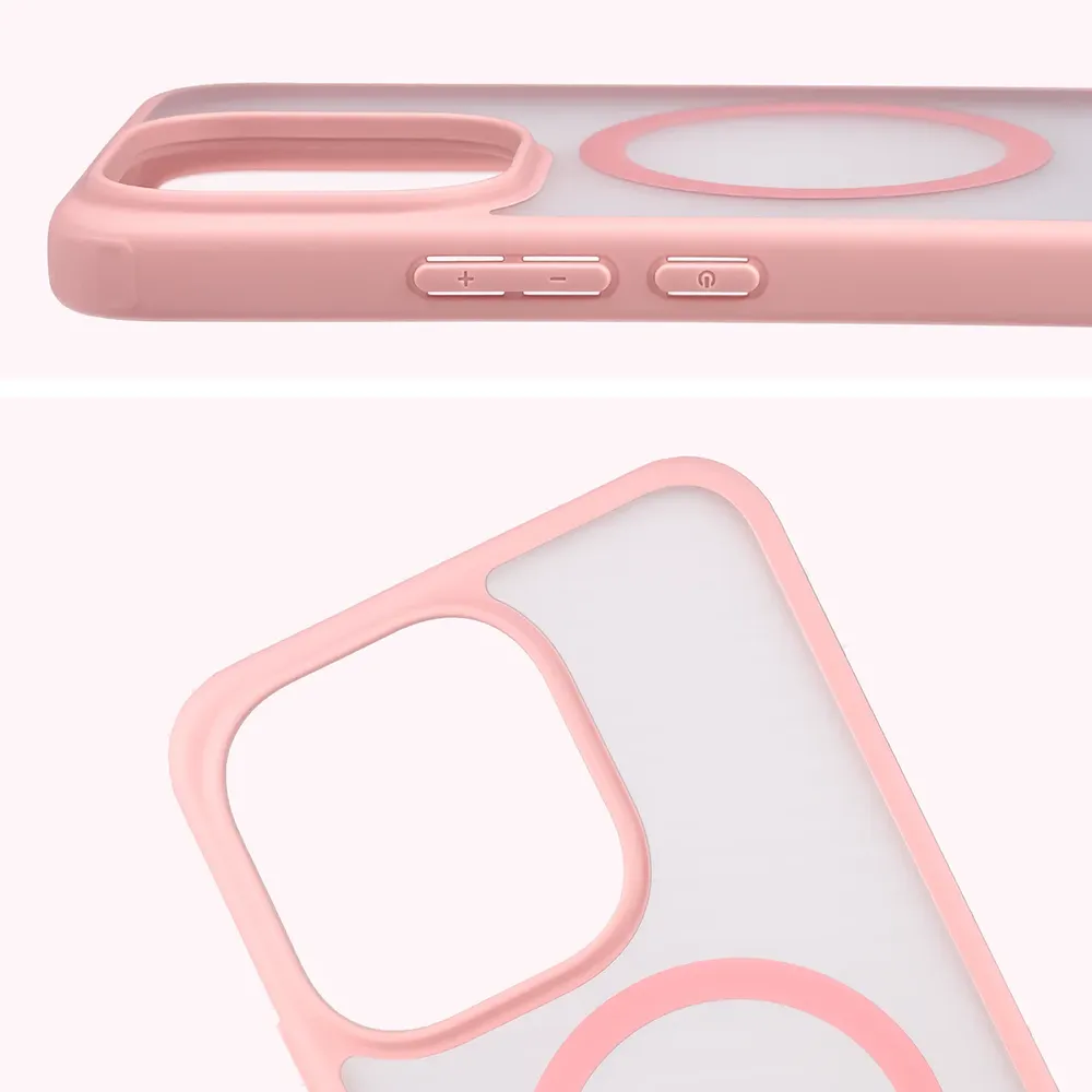Pełne wycięcie i podwyższone krawędzie aparatu w etui Bizon Case MatteO do Xiaomi Redmi Note 17 5G / 4G