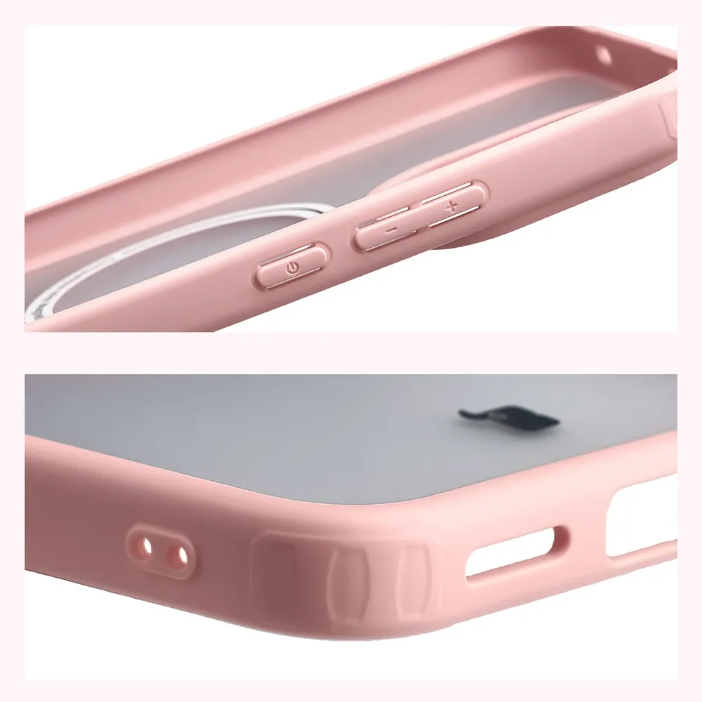 Wzmocnione narożniki i podwyższone ranty ekranu w etui Bizon Case MatteO do Xiaomi Redmi Note 17 5G / 4G
