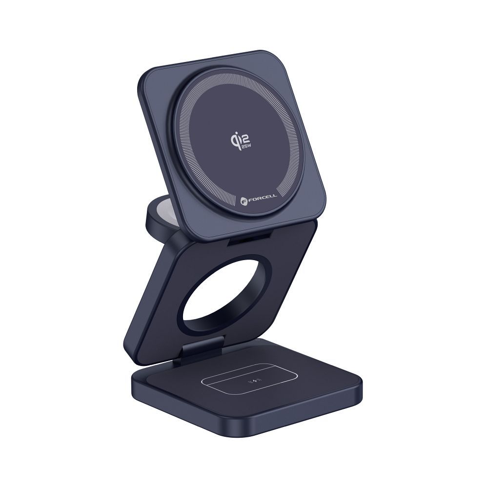 Forcell F-Energy AluFold Pro ładowarka indukcyjna 3w1 Qi2.2 25W