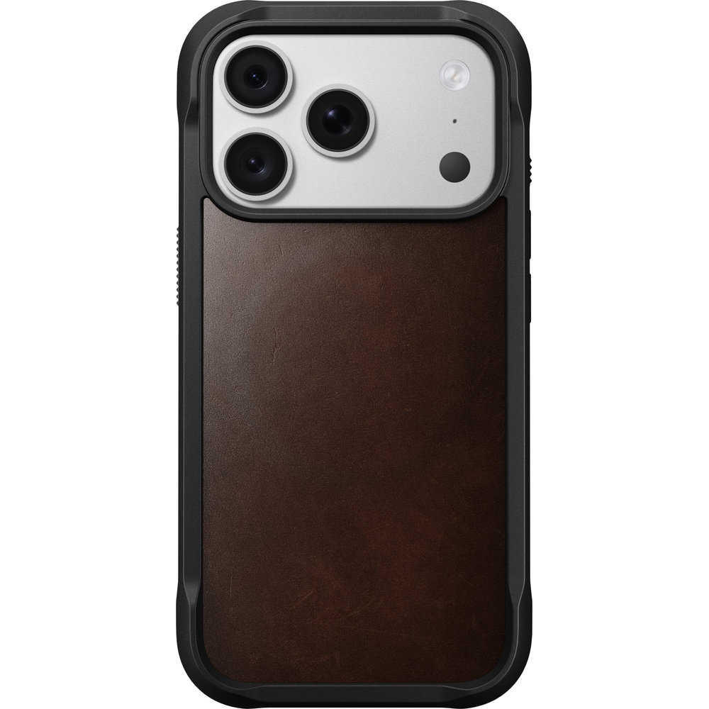 Nomad Rugged Leather Mag, naturalna skóra premium, nowoczesna ochrona, trwałe wykonanie, Rustic Brown (rustykalny brązowy)