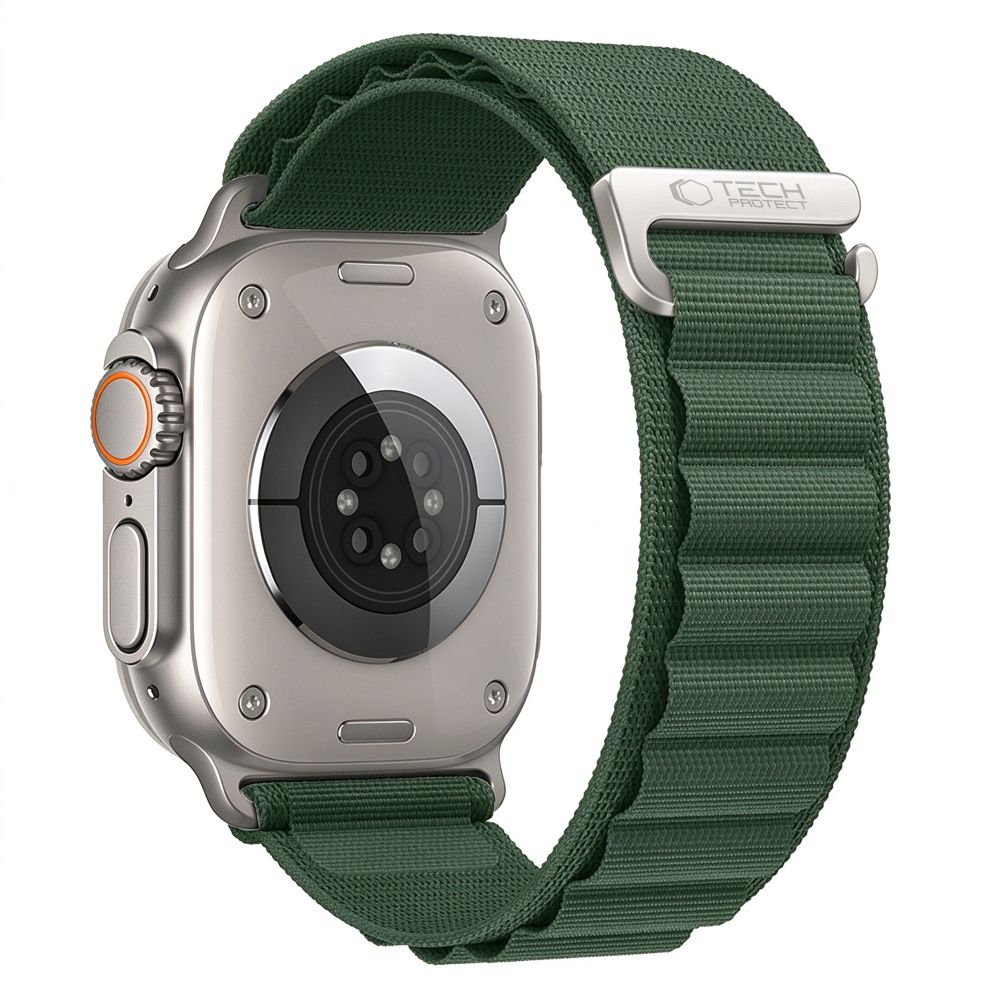 Pasek Tech-Protect Nylon Pro, czarny, wykonany z plecionego nylonu