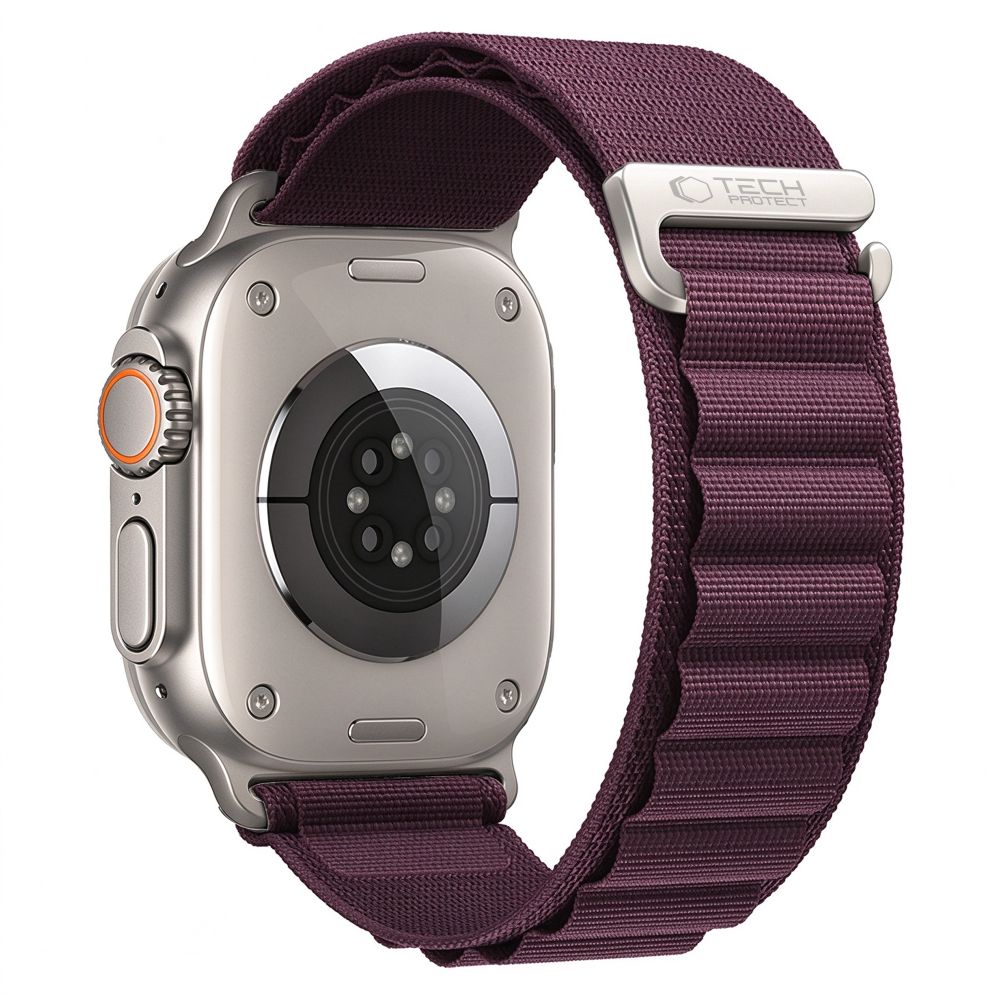 Pasek Tech-Protect Nylon Pro, czarny, wykonany z plecionego nylonu