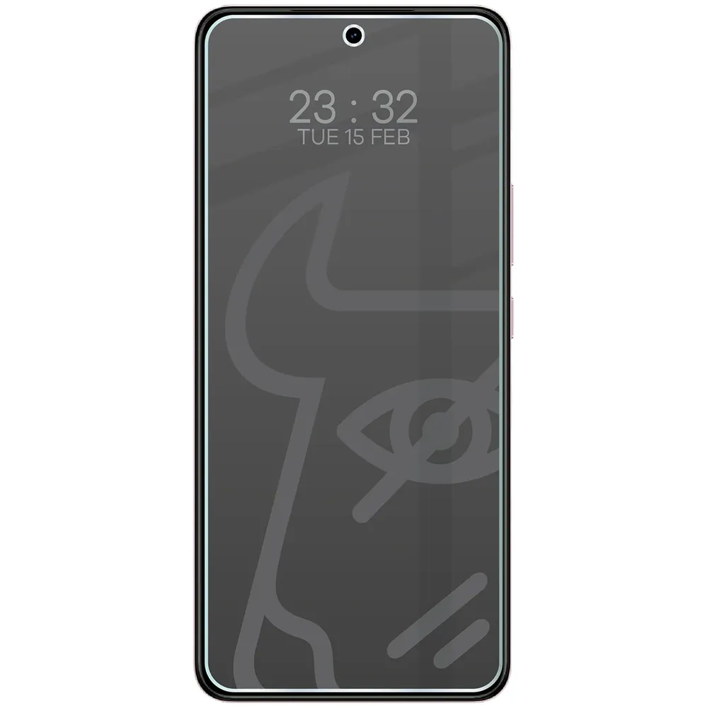 Wizualizacja szkła Hybrid Shadow nałożonego na telefon Vivo V70 Lite 5G