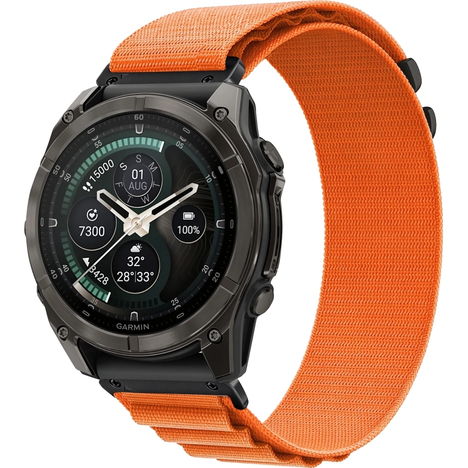 Pasek Tech-Protect Nylon Pro, czarny, wykonany z plecionego nylonu