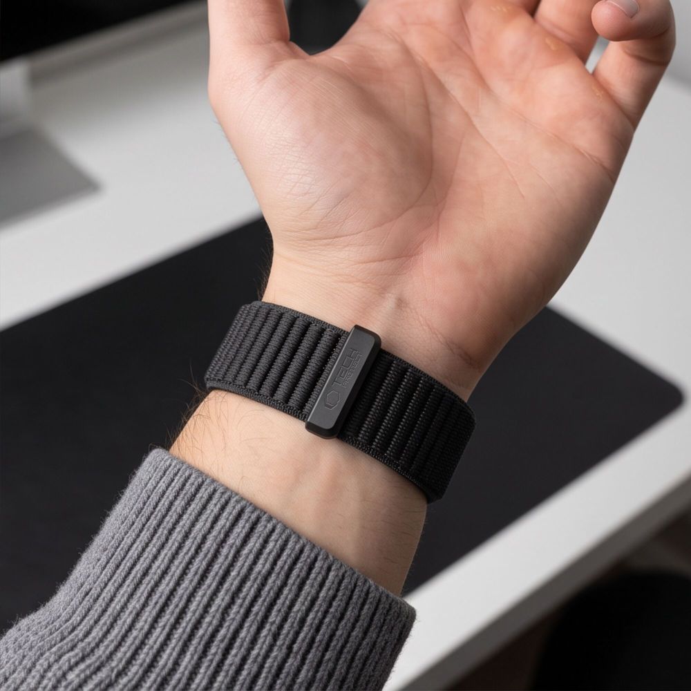 Sportowy pasek Tech-Protect NylonLoop do Apple Watch 38/40/41/42 mm, minimalistyczny design