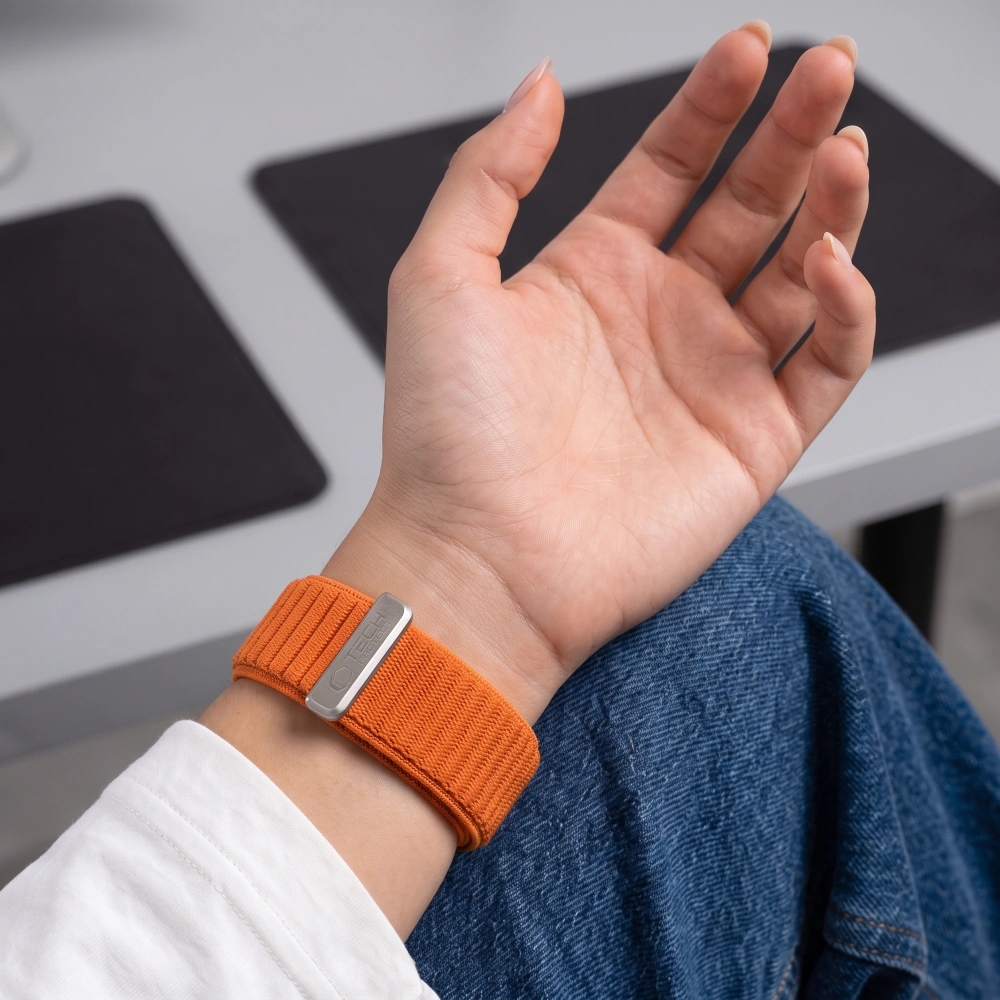 Sportowy pasek Tech-Protect NylonLoop do Apple Watch 44/45/46/49 mm, minimalistyczny design