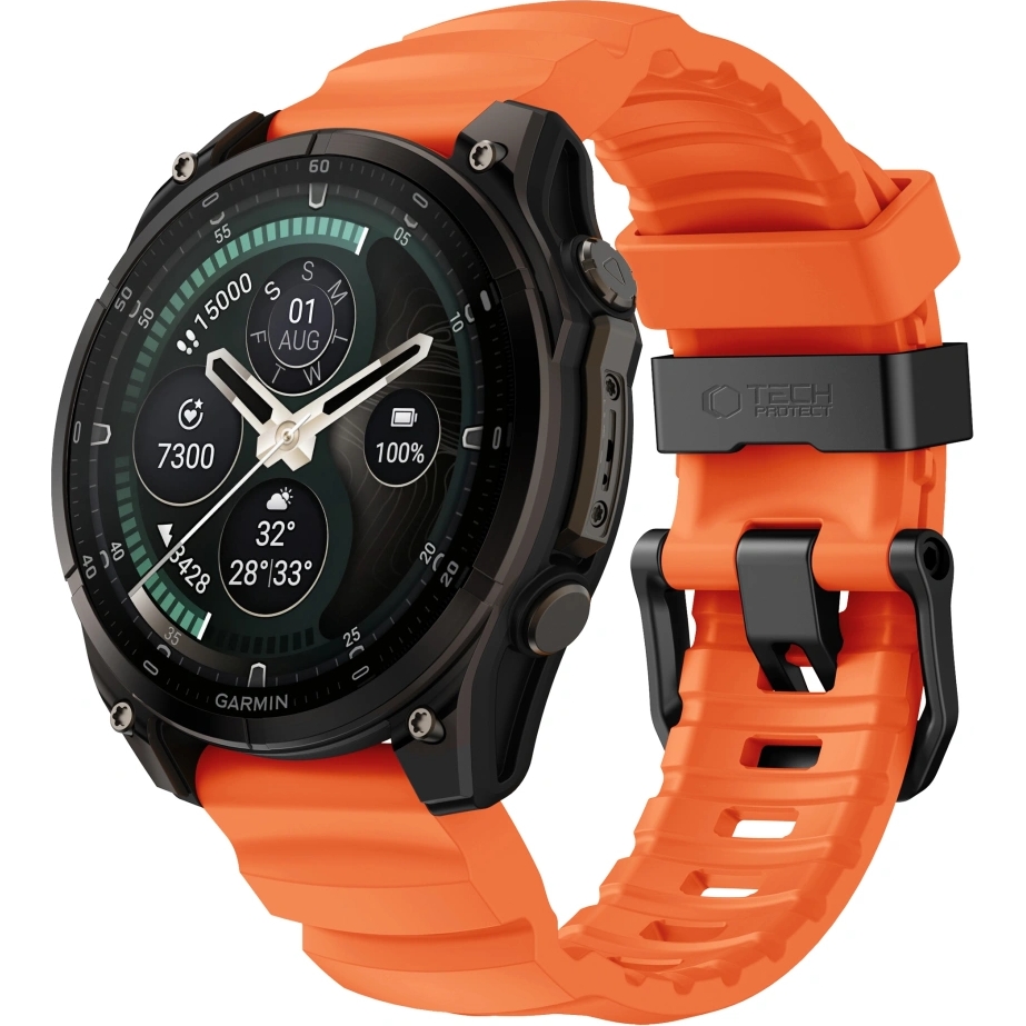 Pasek Tech-Protect Motion do QuickFit 26 mm, Signal Orange (pomarańczowy)