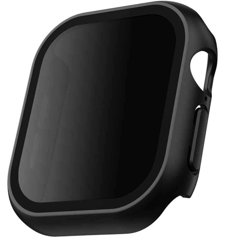 Etui + szkło prywatyzujące Tech-Protect Defense Privacy do Apple Watch Ultra 4 49mm / 3 49mm / 2 49mm / 1 49mm, Black (czarny)