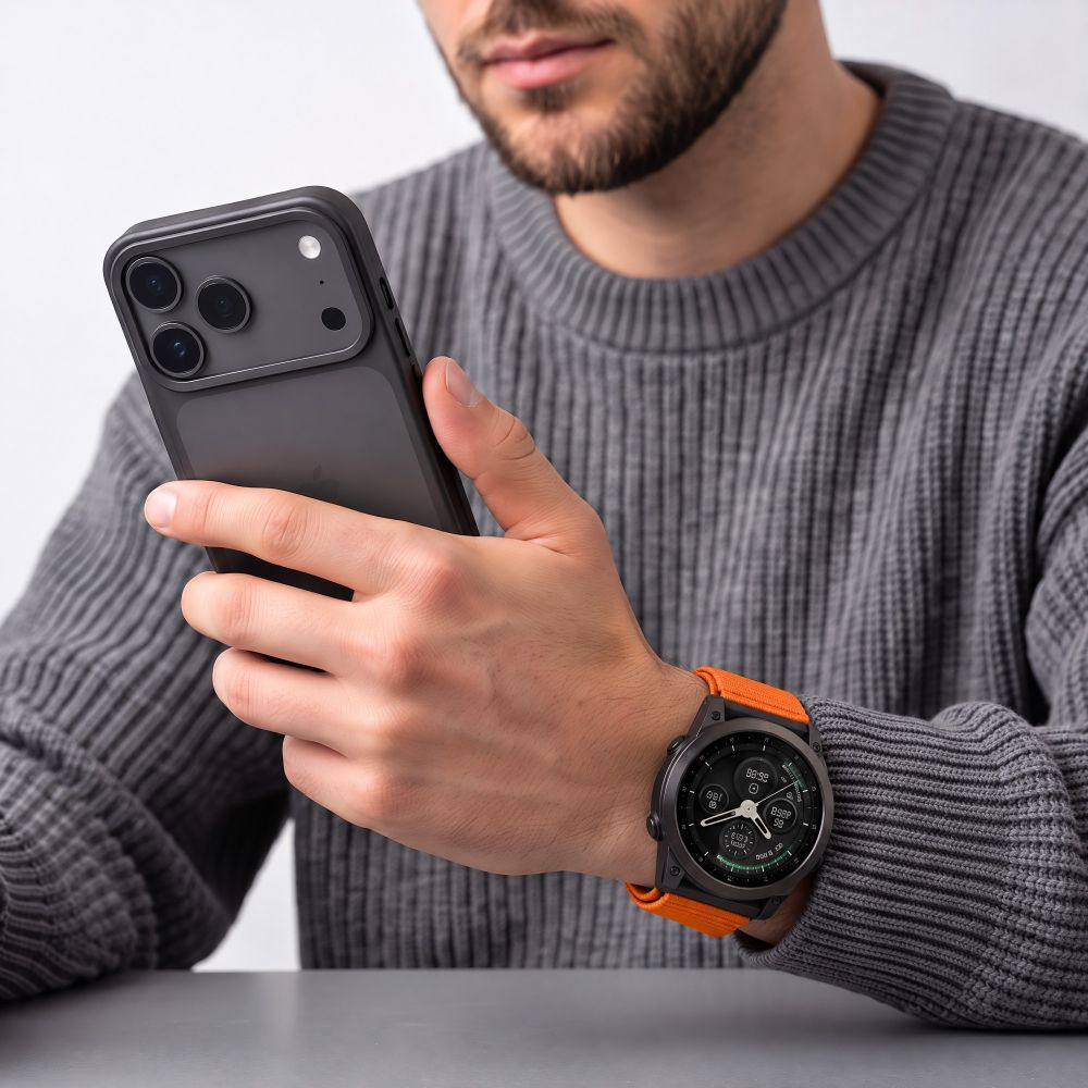 Sportowy pasek Tech-Protect NylonLoop do QuickFit 22 mm, minimalistyczny design