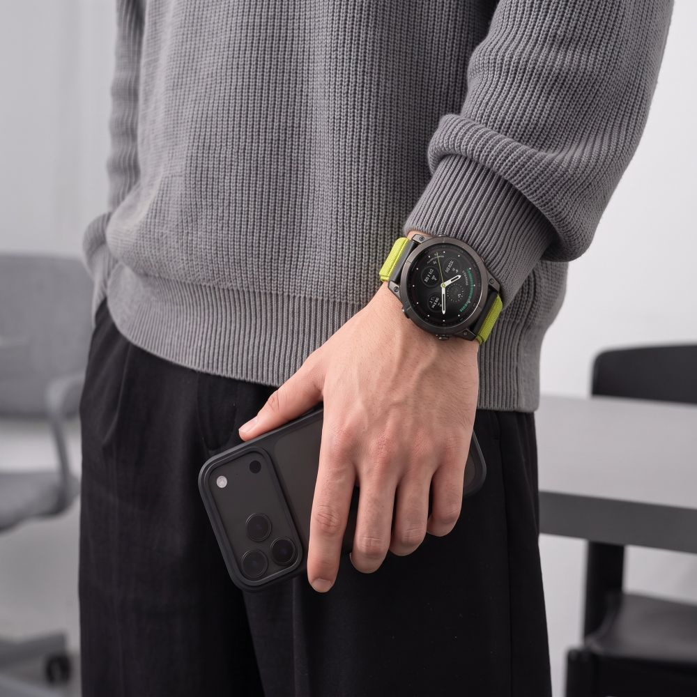 Sportowy pasek Tech-Protect NylonLoop do QuickFit 22 mm, minimalistyczny design