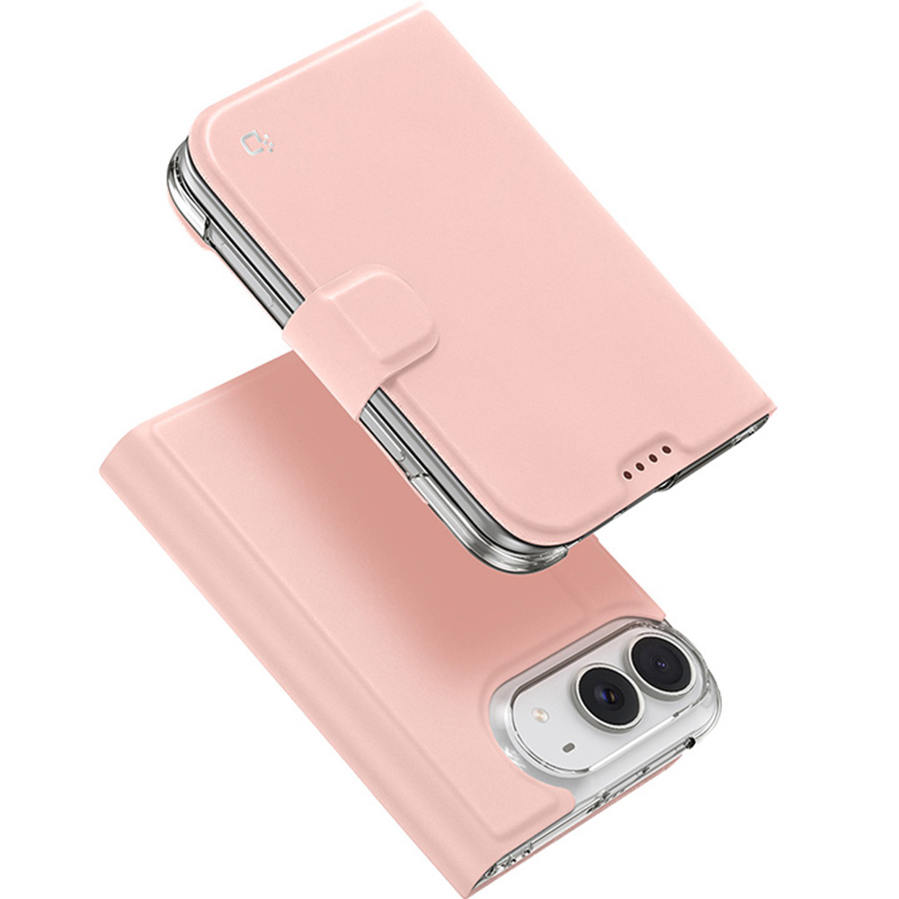 Etui z klapką Dux Ducis Skin Pro do iPhone Duo, Rose (różowozłoty)