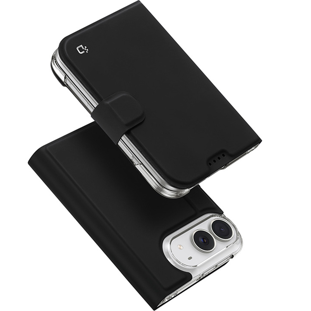 Etui z klapką Dux Ducis Skin Pro do iPhone Duo, Black (czarny)