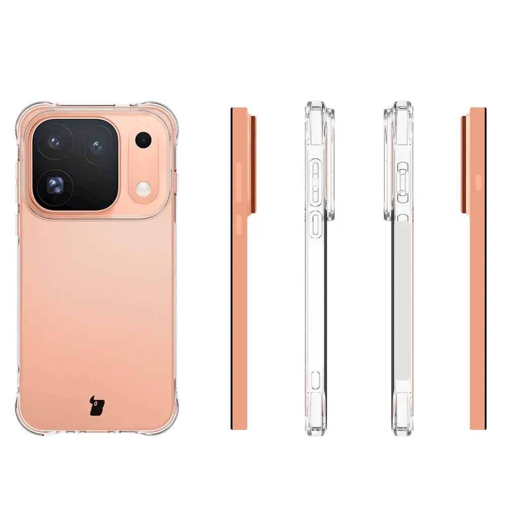 Etui Bizon Case Salpa do OPPO Find X10 Pro Max z różnych stron