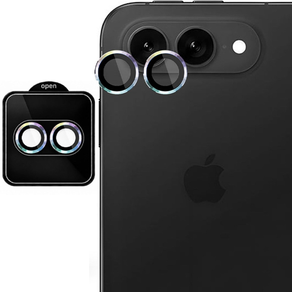 Osłona na aparat 3mk Lens Protection Pro do iPhone Duo, Rainbow (kolorowy)