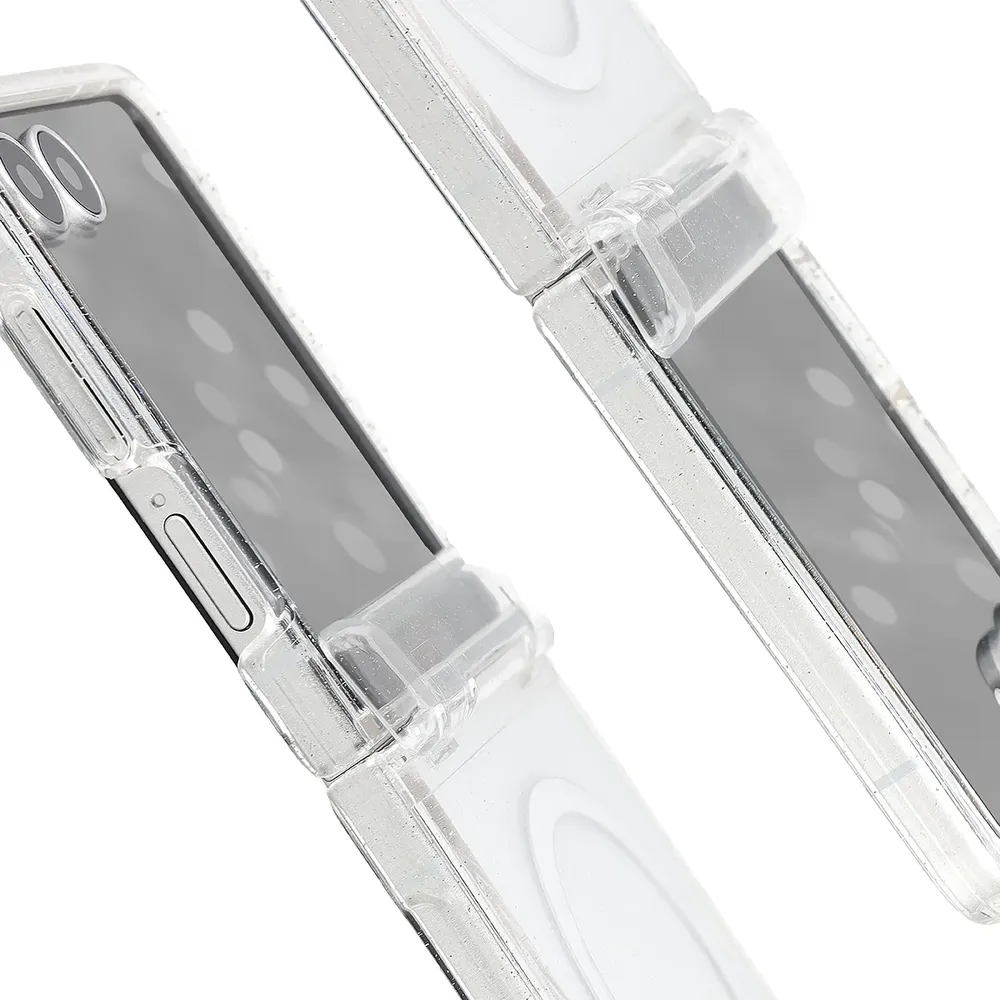 Konstrukcja etui Bizon Case SparklO do Galaxy Z Flip8