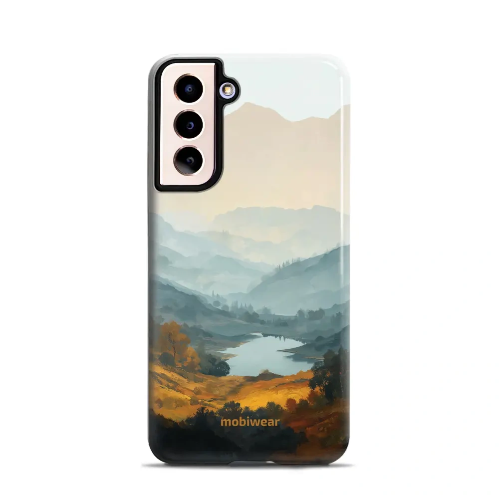 Mobiwear Elite Pro do Galaxy S21 5G, ochrona telefonu, trwała konstrukcja, wygodne użytkowanie, dopasowanie, jezioro w dolinie